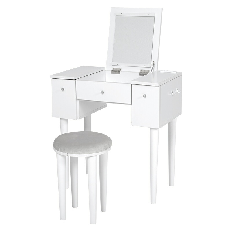 楽天市場】【直送】ドレッサー | ANRI デスクドレッサー 全6色 | W80