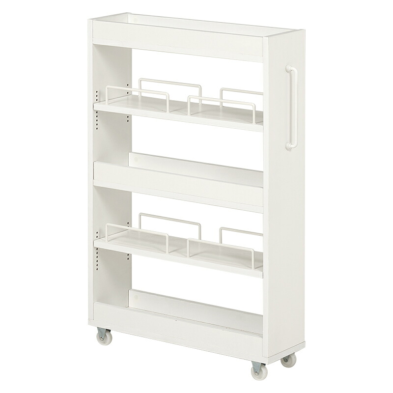 隙間収納ワゴン ホワイト[THU3000004199]|インテリア・寝具・収納 収納家具 キッチン収納 キッチン隙間収納