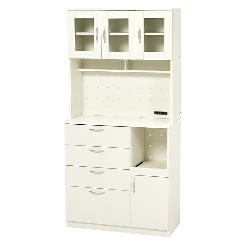 キッチン収納 ホワイト[THU3000005764]|インテリア・寝具・収納 収納家具 キッチン収納 食器棚・キッチンボード