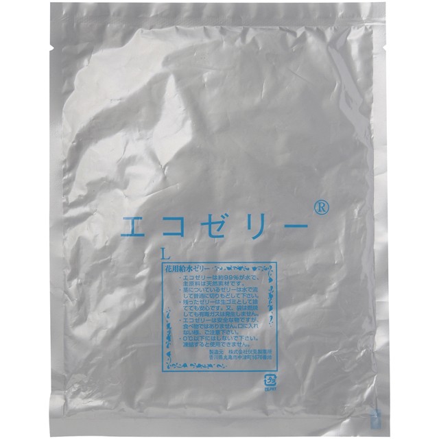クラッシュエコゼリー　Ｌ　１５０ｇ 資材 切り花栄養剤 除菌剤 エコゼリー [TDLGS001244] 代引決済不可