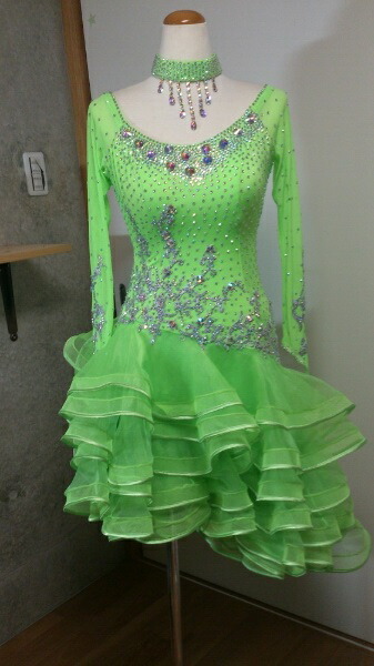 楽天市場】セミオーダー・社交ダンスドレスz124 : レンタルショップRIO