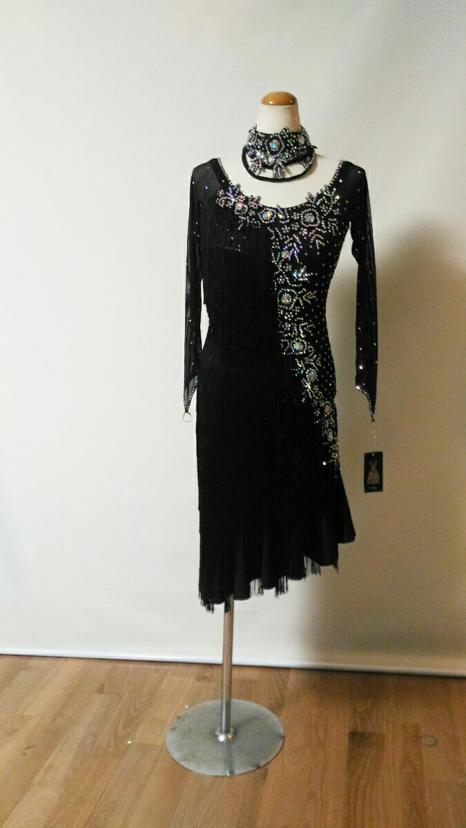 楽天市場】セミオーダー・社交ダンスドレスz124 : レンタル