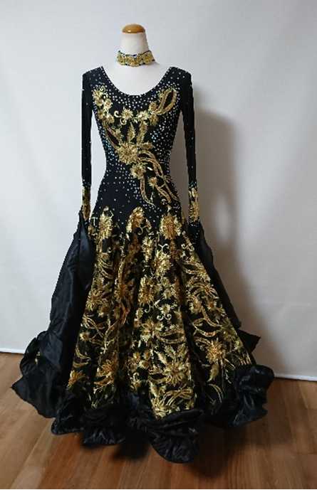 楽天市場】＜レンタル＞衣装・カラオケ・社交ダンスドレスMサイズ 001