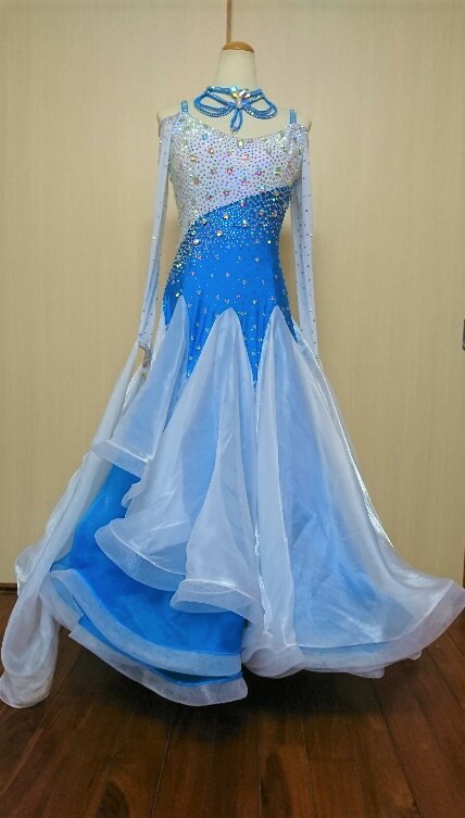 楽天市場】社交ダンス・セミオーダドレス・競技xy035 : レンタル