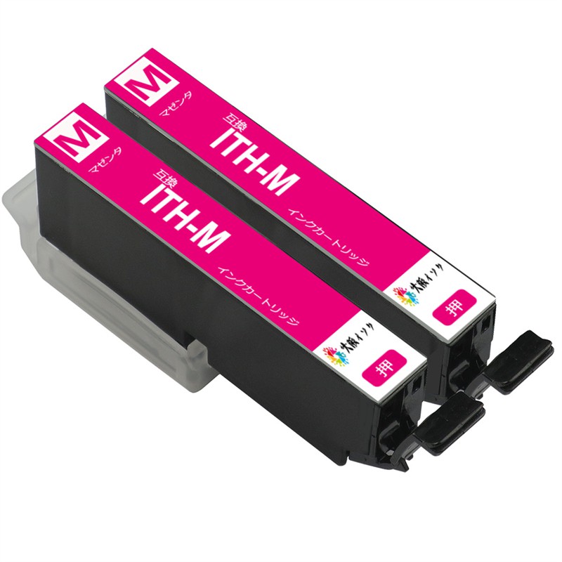 楽天市場】インクカートリッジ エプソン イチョウ ITH 互換 ITH-6CL C