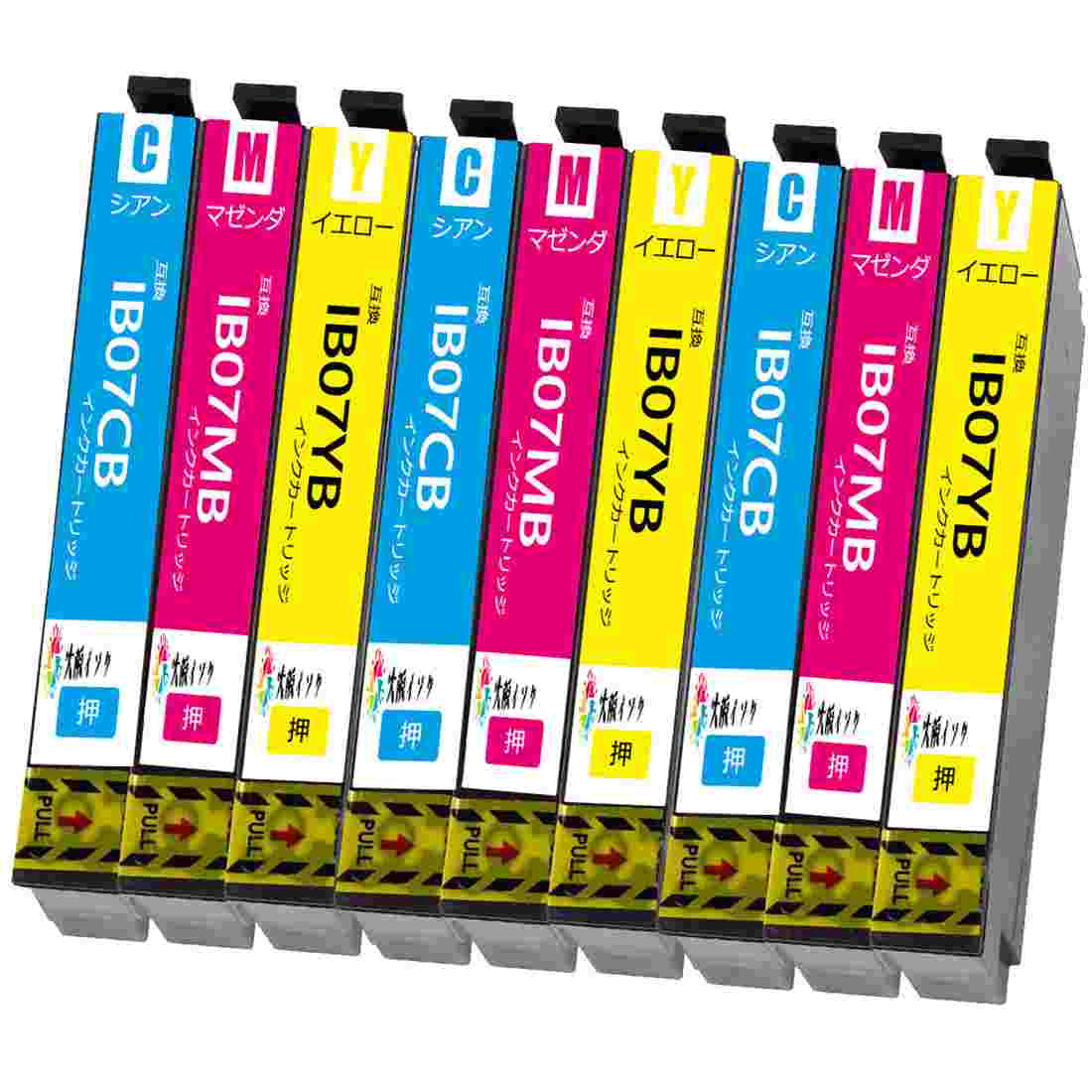 EPSON IB07KB ブラックインクカートリッジ 4個セット エプソン (EPSON) IB07KB(マウス) 純正インクカートリッジ ブラック(大