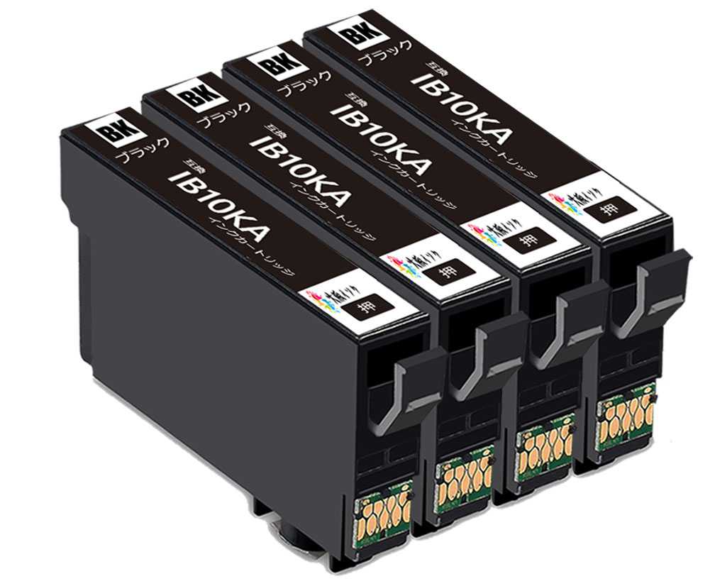 【新品•未使用】EPSON 複合機　ブラック インクカートリッジ 3本セット 楽天市場】IB10KAブラック黒3本セット互換インクカートリッジ 大