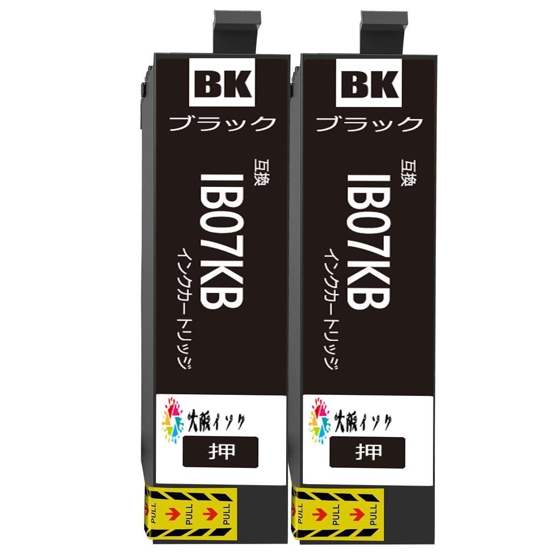 IB07KBブラック インクカートリッジ 4個セット Amazon.co.jp: エプソン 純正 インクカートリッジ IB07KB