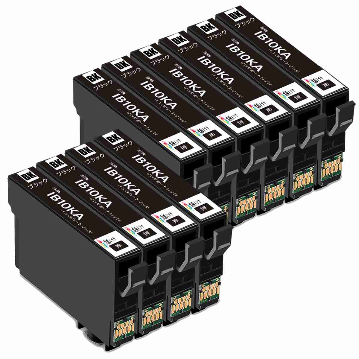 楽天市場】IB10CL4A互換インクカートリッジ エプソンEpson増量ブラック 