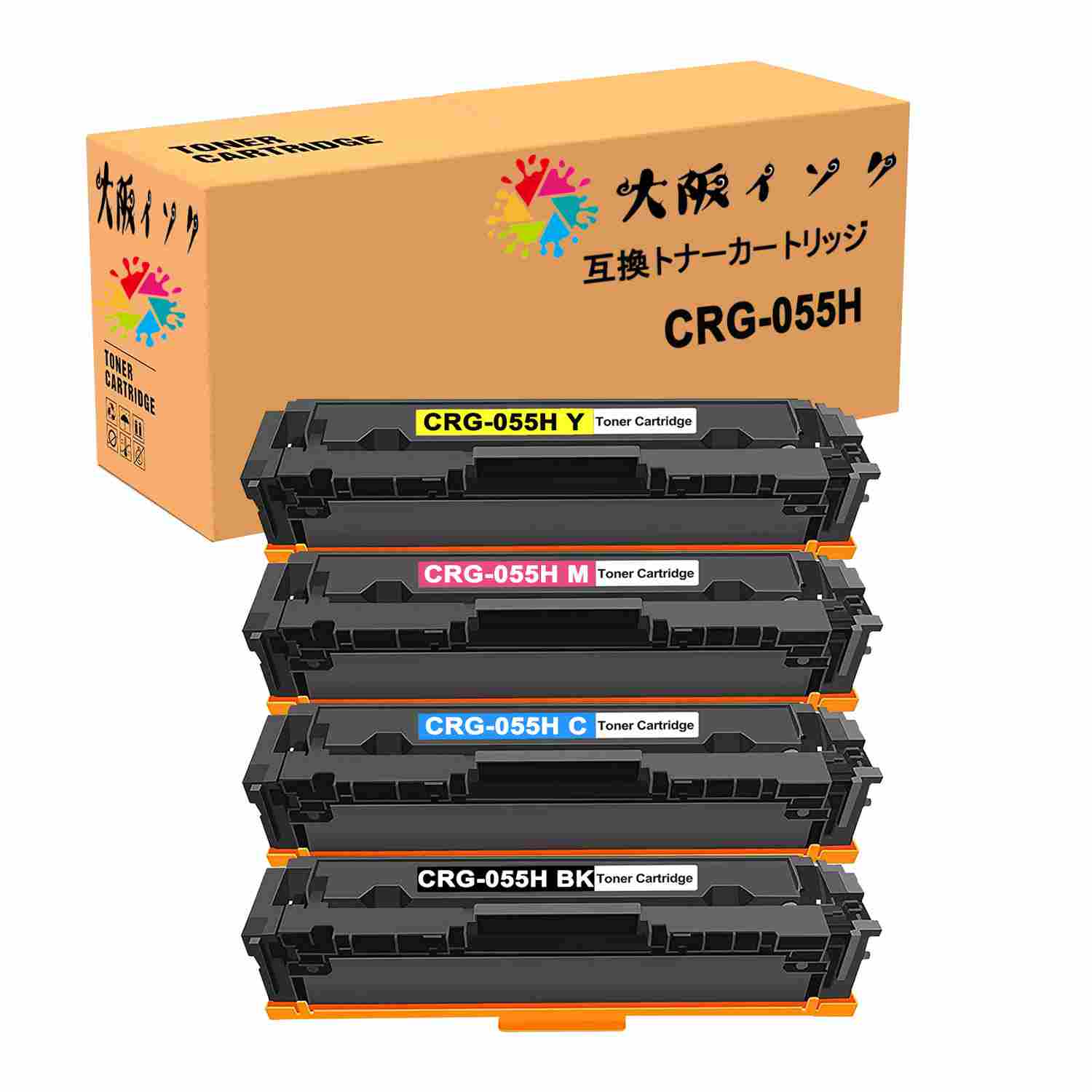 キヤノン用 CRG-055HBLK 大容量 トナーカートリッジ　互換トナー CRG-055HBLK 大容量※一部機種は非対応 単品 キヤノンプリンター用 互換