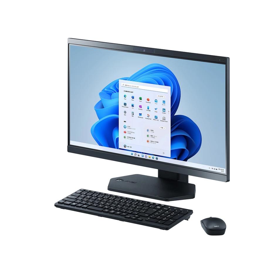 NEC 23.8型 デスクトップパソコン LAVIE A23 A2335/DAB-E3 PC-A2335DAB-E3 Windows 11/ Ryzen 3 5300U / メモリ 8GB/ SSD512GB メーカー再生品(新品同様)｜良品工房