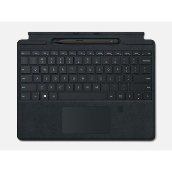 新品 マイクロソフト スリムペン2付き Surface Pro Signature キーボード 日本語 8X8-00019 [ブラック]｜良品工房