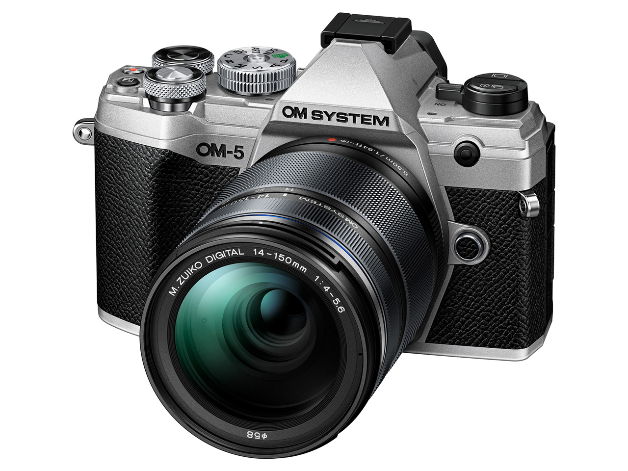 新品 OMデジタルソリューションズ 鏡鑑受け答え OM SYSTEM OM-5 14-150粍 II 水晶体一揃いの道具 [しろがね色] 製造会社お墨付き無