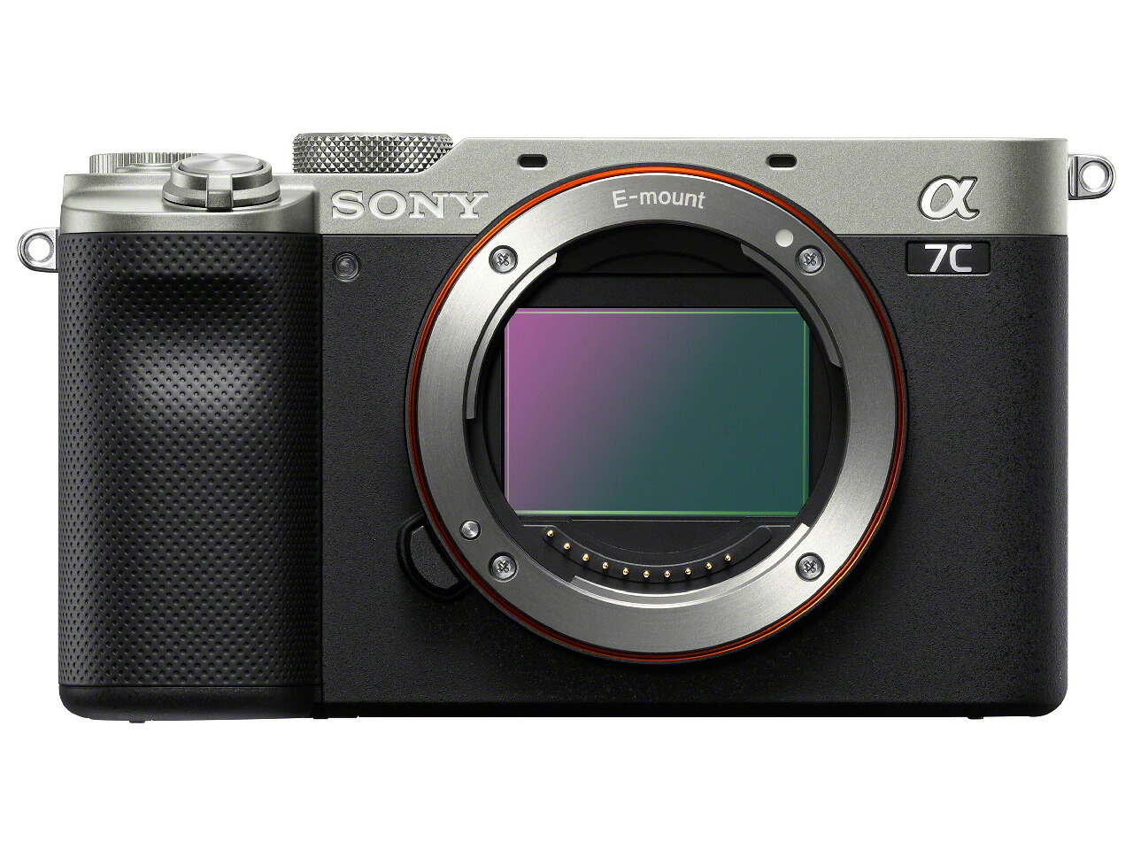 新品 SONY 鏡鑑受け答え α7C ILCE-7C 上半身 [しろがね色] 製造会社お墨付き無