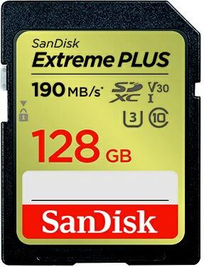 SanDisk サンディスク Extreme PLUS SDXC UHS-Iカード 128GB SDSDXWA-128G-JBJCP Class10 /128GB|良品工房