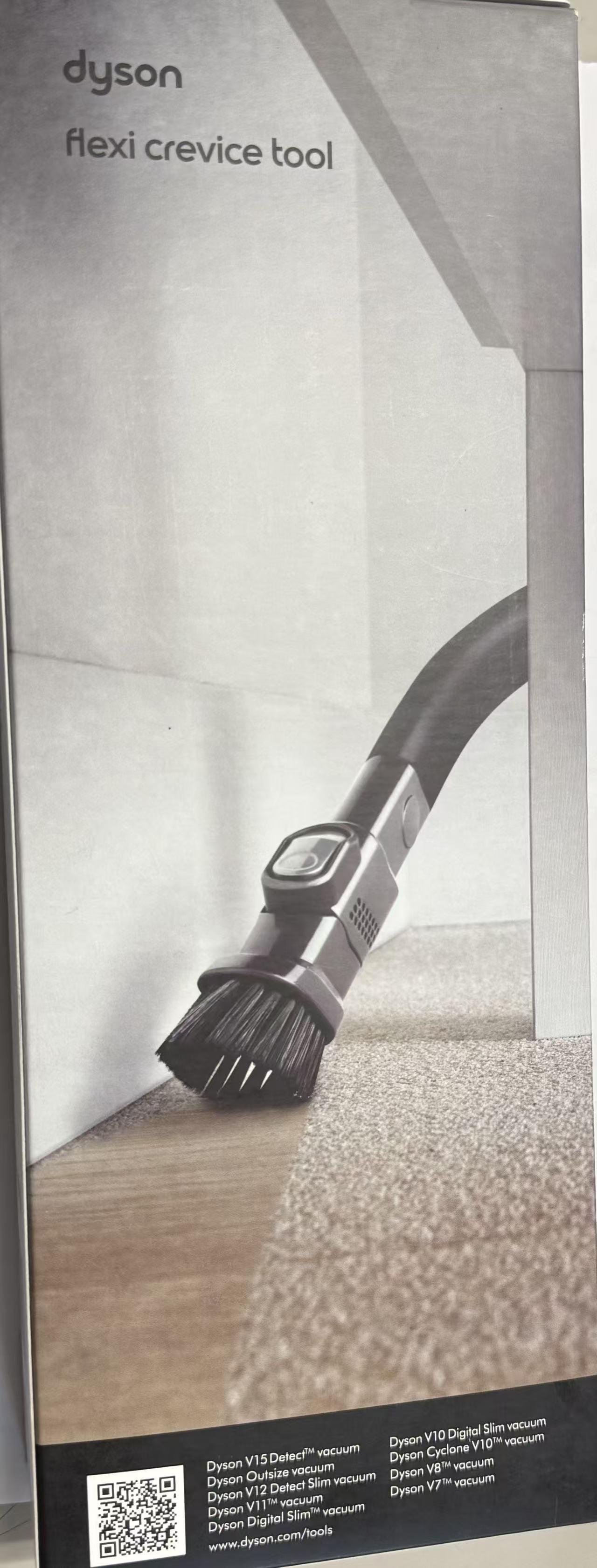 新品  Dyson(ダイソン) Quick Release Flexi Crevice Tool 完全無欠 曲げ易い細長い切口ノズル
