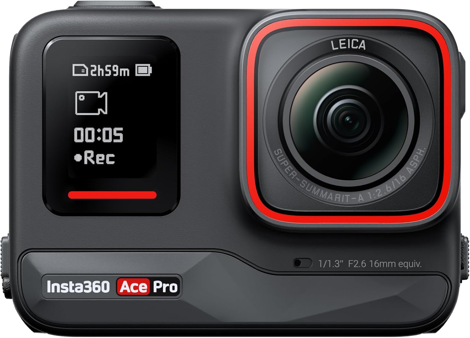新品 Insta360 Ace Pro [黒いこと] 動き写真器 CINSAAJA, 1.3in検出器積み上げる 8K映画化 2.4inフリップ式タッチスクリーン 手ブレ手を加える 10m雨合羽