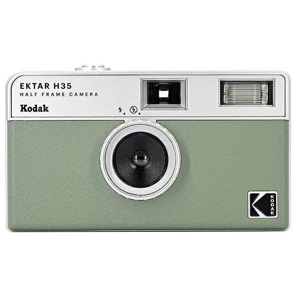 Kodak EKTAR H35 フィルムカメラ ハーフフレーム セージ(1台)
