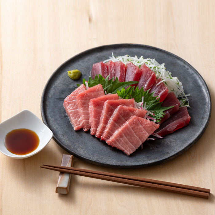 天然南まぐろ赤身・中とろ刺身(定型柵) 南まぐろ赤身150g、南まぐろ中とろ150g 【送料無料】