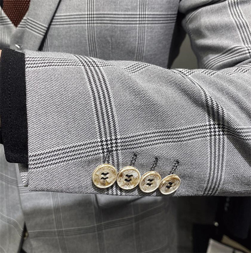 超大特価 楽天市場 メンズスーツ スリーピーススーツ チェック柄 スリムスーツ 細身 ビジネススーツ おしゃれ スーツ メンズスーツ スタイリッシュ 大きいサイズ 洗える オフィス 通勤 結婚式 二次会 飲み会 春 秋 冬 送料無料 Ryoukou楽天市場店 在庫限り Www