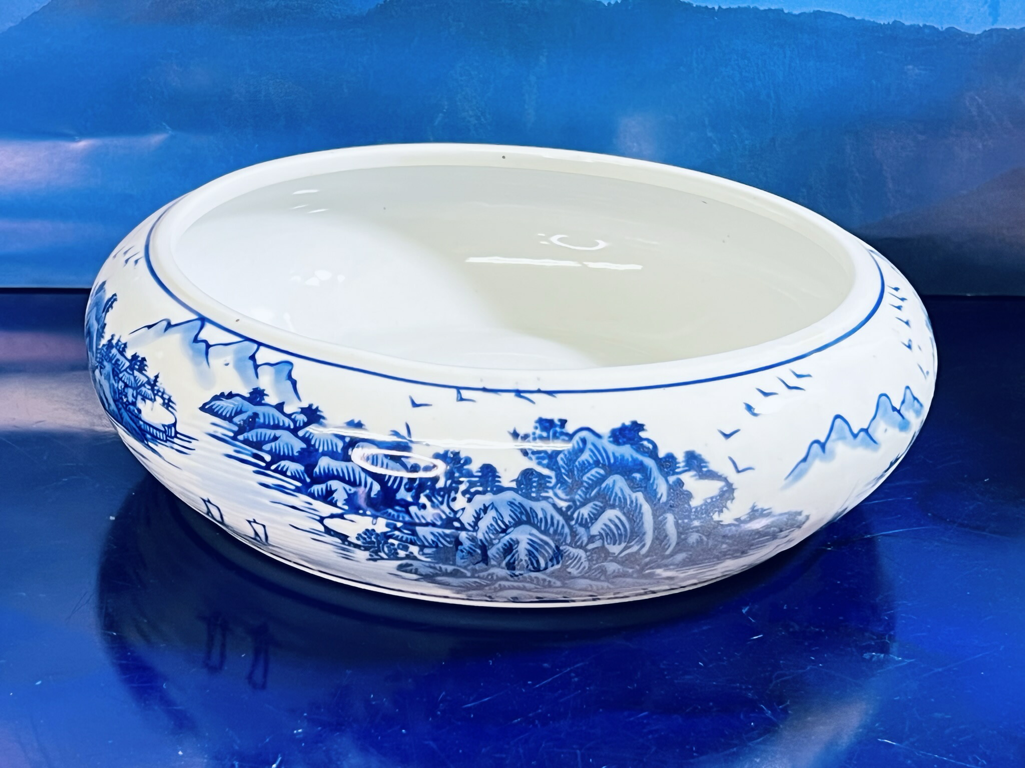 陶器　メダカ鉢・水鉢（１２１） 金魚鉢 メダカ鉢 信楽焼 水鉢 すいれん鉢 陶器 鉢 めだか鉢 睡蓮