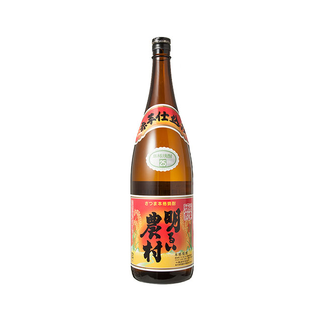 11433円 タイムセール 明るい農村 紅芋仕立て 芋焼酎 25度 1800ml×6本 P箱で発送となります