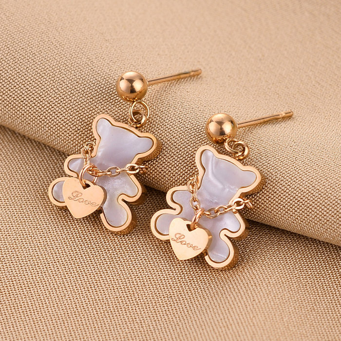 楽天市場】ピアス スワロフスキー ウィニー・ザ・プーモチーフ ベア 熊