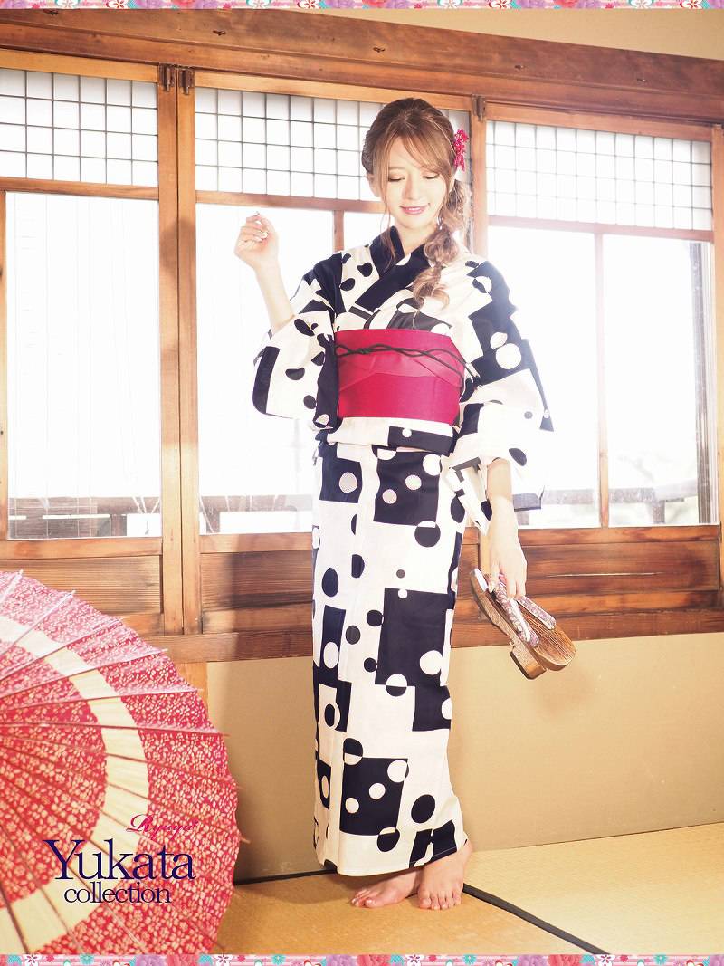 楽天市場 浴衣 レディース セット ゆかた 帯 下駄 キャバ ドット モノトーン シンプル ゆかた あす楽 150cm 大きいサイズ 女性 女 かわいい 大人 ファッション 男ウケ レトロ 古典 モダン 夏祭り 祭り まつり 涼しい 30代 代 レトロモダン 即日発送 セクシー