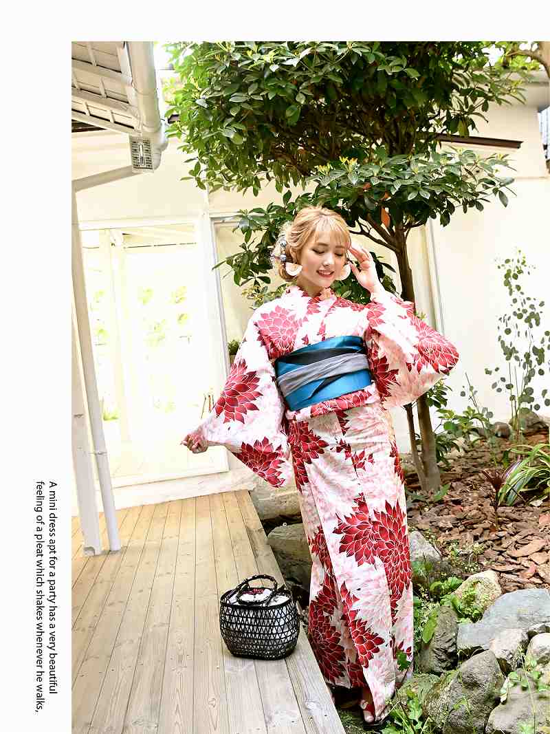 浴衣 セット レディース ゆかた 帯 下駄 キャバ Ryuyu 赤 牡丹柄 高級 2点 映え Sns ブランド 女性 女 かわいい 大人 ファッション 男ウケ 浴衣セット レトロ 古典 モダン 夏祭り 祭り まつり 涼しい 30代 代 レトロモダン