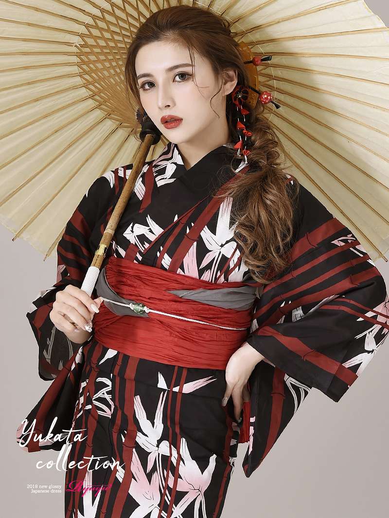 楽天市場 10 Offクーポンあり 浴衣 セット レディース ゆかた 帯 下駄 キャバ 黒 兵児帯 モダン 百合 映え Sns ブランド 女性 女 かわいい エロ 大人 ファッション 男ウケ オトナ 夏祭り まつり 涼しい おしゃれ 30代 代 個性的 安い きれい 華やか