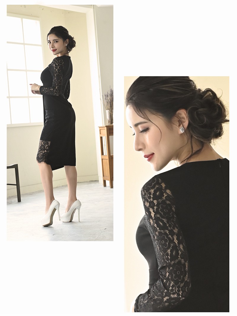 春バーゲン 結婚式 パーティー シースルー フィット フレア ワンピ 4色 安い購入 Www Premiervbleague Com