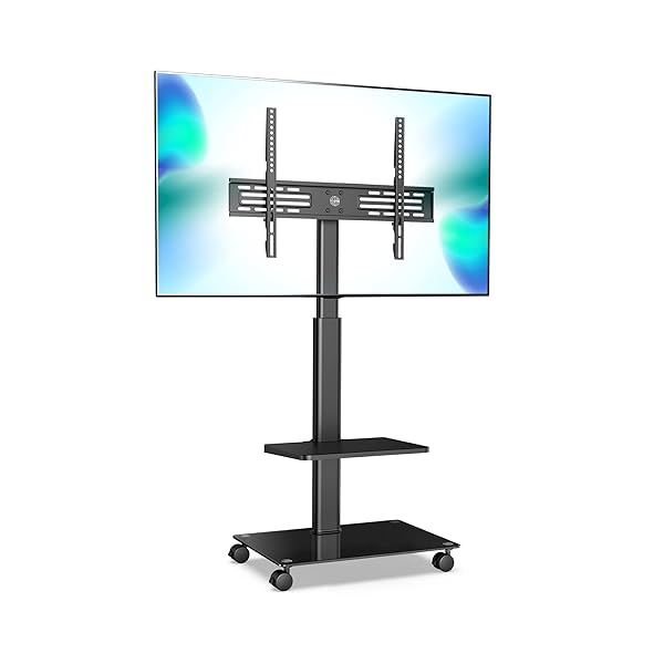 【値下げ交渉歓迎】【新品未使用】テレビ用　フロアスタンド　FS-411 楽天市場】32〜55型 液晶テレビ用フロアスタンド キャスター
