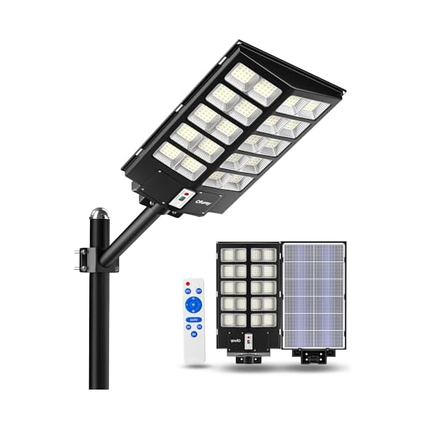 ソーラー街燈 Of-5200W 520000LM ソーラー点火装置 街燈 外灯 室外 ソーラー IP67雨合羽 高明快さ 検知器点火装置 人感検知器 明暗検知器 参点火装置流行り物 大型 ソーラーダイアログボックス 極点/壁に取り付け 省エネ 明かり代皆無 架線工事不