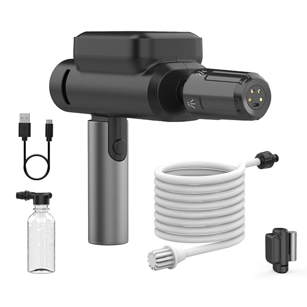 なかり※高圧洗浄機 コードレス 充電式 5つの噴射モード ハンディ Amazon |