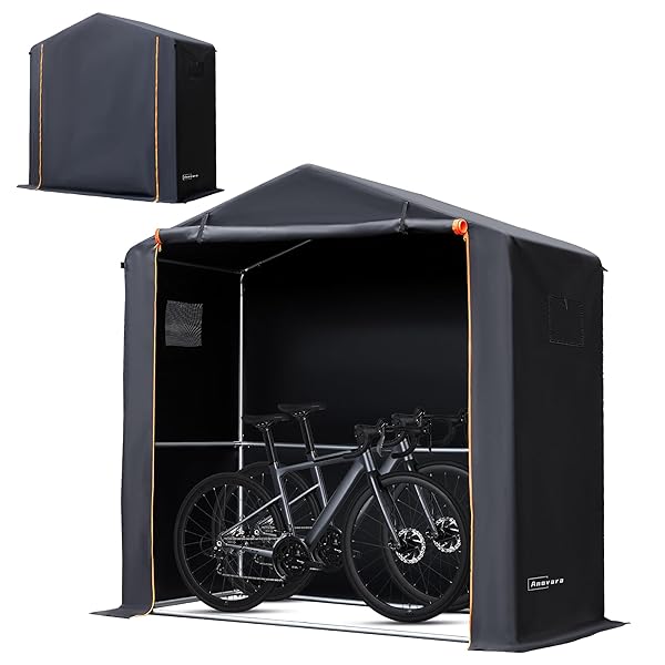 楽天市場】Alebertサイクルハウス自転車テント1-3台収納バイク