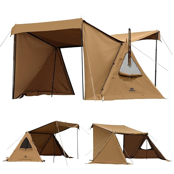 新品 GO Glamping G・G PUP 2.0 パップテントTC 黒 タイムセール中】GOGlamping G・G PUP2.0 パップテントTC