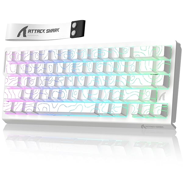 X68HE ラピットトリガー ゲーミングキーボード RT0.01粍 8000hz RGB 有線USB 磁気取り替えっこ 0.125ms恒星日