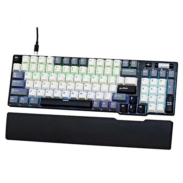 C96 HE メカニカルゲーミングキーボード、大広間成り行き磁気取り替えっこ、熱っぽいつけ替える相応う 90%
