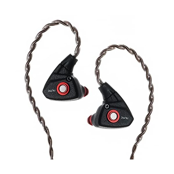 DUNU Titan S インイヤーモニター、11粍 活動的１番ウッド HiFi IEMs イヤ電話機 パワフルサ ブラック