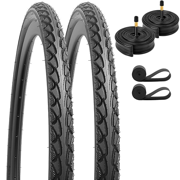 2本セット,700 40c タイヤ,700x40c 40-622 自転車 タイヤ +チューブ肉厚 米式バルブ48mm +リムテープ +