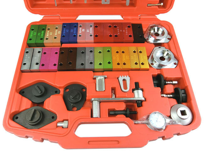 輸入車整備工場必須 63pc Alfa Romeo Fiat Lancia用タイミングベルトツールキット A082
