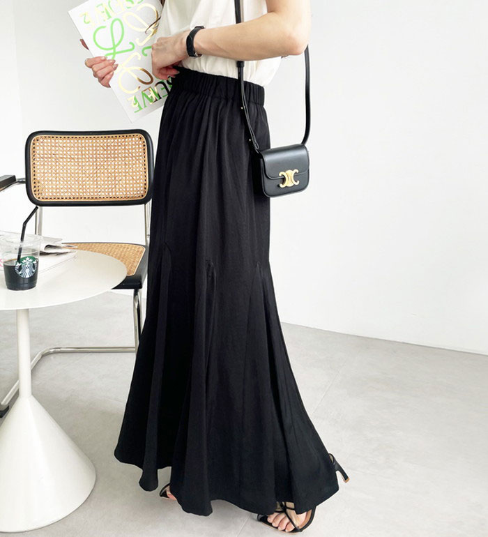 【23区/アンタイトル 】ペイズリー　レーススカート フレアプルオーバー　3L ギンガムレース フレアスカート(スカート)｜EPOCA(エポカ)の