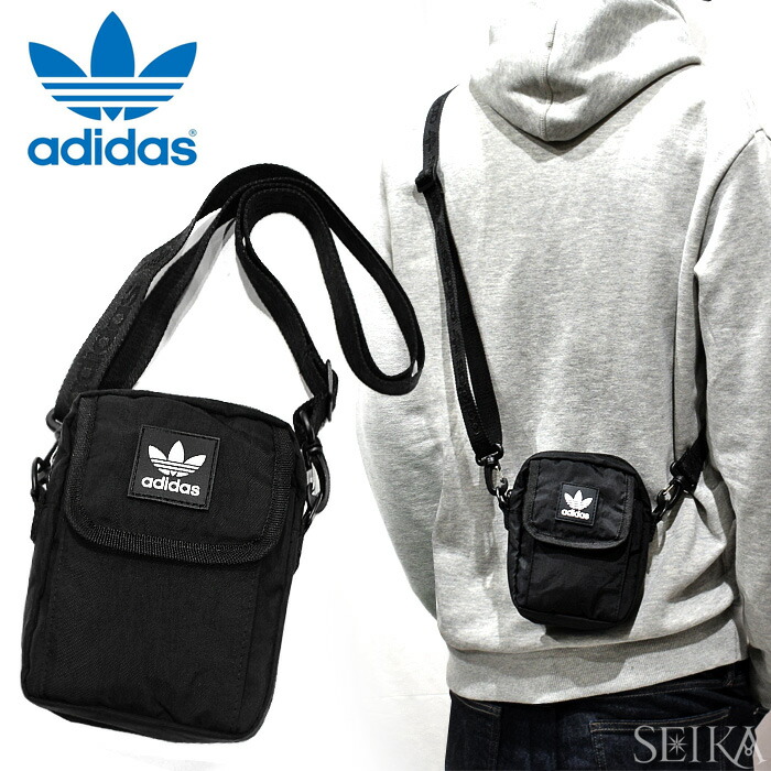 楽天市場 アディダス ボディバッグ 66 Gn5454 Adidas Originals Triclr Waistbag ウエストバッグメンズ レディース 鞄 かばん ミニバッグ ブラック スポーツ サイクリングにも ギフト Cpt 腕時計 ブランドギフト Seika