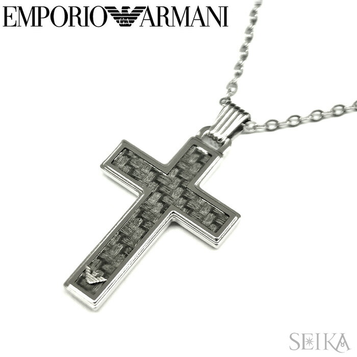 コンビニ受取対応商品 楽天市場 エンポリオアルマーニ Emporio Armani 26 Egs ネックレス ペンダント アクセサリークロス 十字架 イーグルマーク シルバー メンズ ギフト Cpt 腕時計 ブランドギフト Seika 値引きする Joshuarubenstein Com