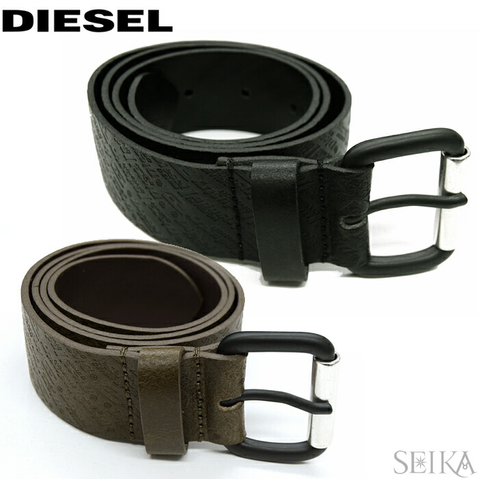 楽天市場 Diesel ディーゼル ヴィンテージ加工 メンズ ベルトx Pr505 B Strip80 85 90 95 4サイズブラック ブラウン 19年春夏新作 ギフト 新生活 腕時計 ブランドギフト Seika