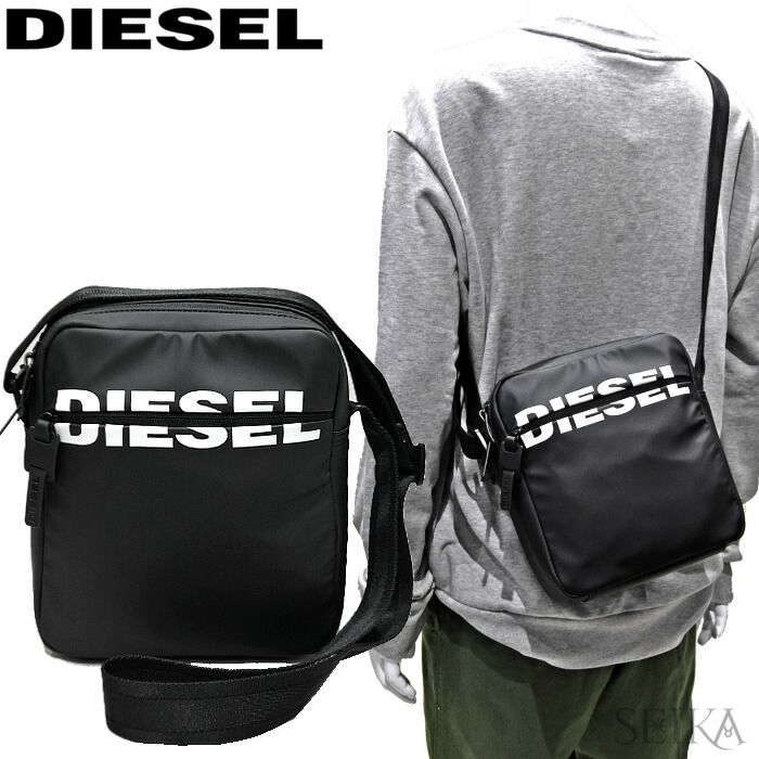 楽天市場 ディーゼル Diesel ショルダーバッグ 276 X P1705 T8013 Doublecross クロスボディバッグ ブラック ボディバッグ 鞄 かばん バッグ メンズ レディース ギフト 斜め掛け 腕時計 ブランドギフト Seika