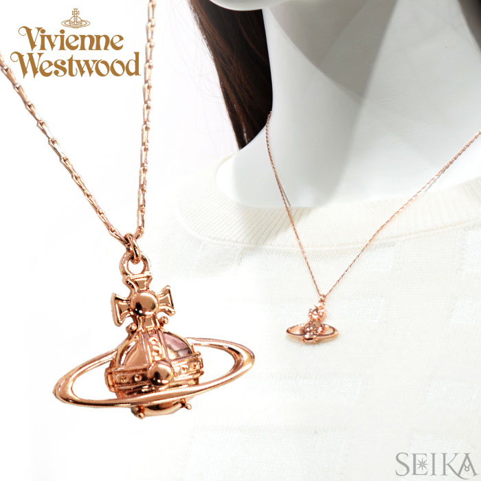 ヴィヴィアン ウエストウッド ネックレス 42 G002vivienne Westwood Suzie Pendantアクセサリー レディース 女性用 ピンクゴールド おしゃれ スタッズ オーブ クリスタル ビビアン ギフト Collabforge Com