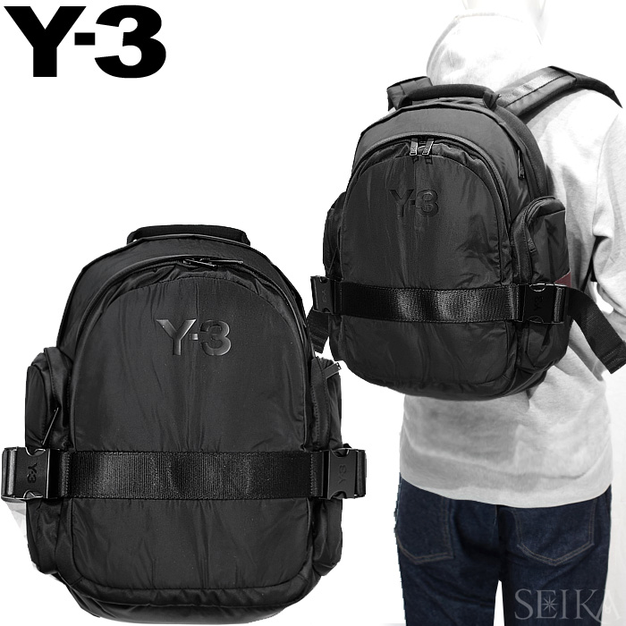 人気デザイナー Y 3 ワイスリー アディダス バックパック 3 Gk2106 Y3 Adidas ヨウジヤマモトブラック メンズ Bk Black Ch2 Backpack リュック リュックサック バッグ 通勤 通学 鞄 かばん ギフト 商品入れ替え で終了 腕時計 ブランドギフト Seika 値引きする