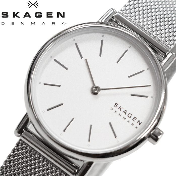 新規購入 レビューを書いて5年保証 スカーゲン Skagen Skw2692 シグネチャー Br 時計 腕時計 レディース ホワイト メッシュ 白い腕時計 ギフト ブランドウォッチ 新生活 保存版 Ambassade Mauritanie Rabat Net