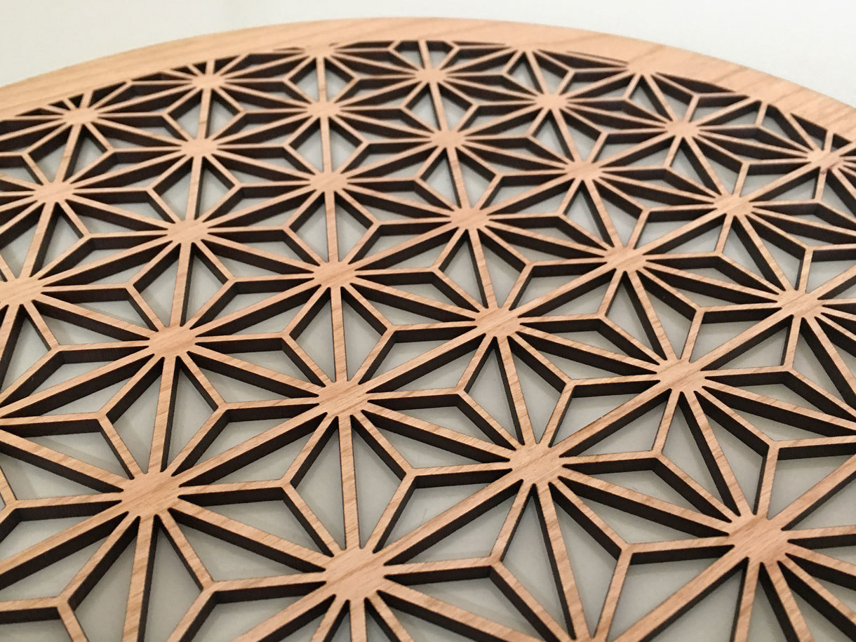 【楽天市場】麻の葉ハート WOODウォールアート 【組子細工 プレゼント 新築お祝い 和風ウォールアート 和 壁を飾る オブジェ 縁起物